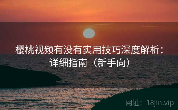 樱桃视频有没有实用技巧深度解析：详细指南（新手向）